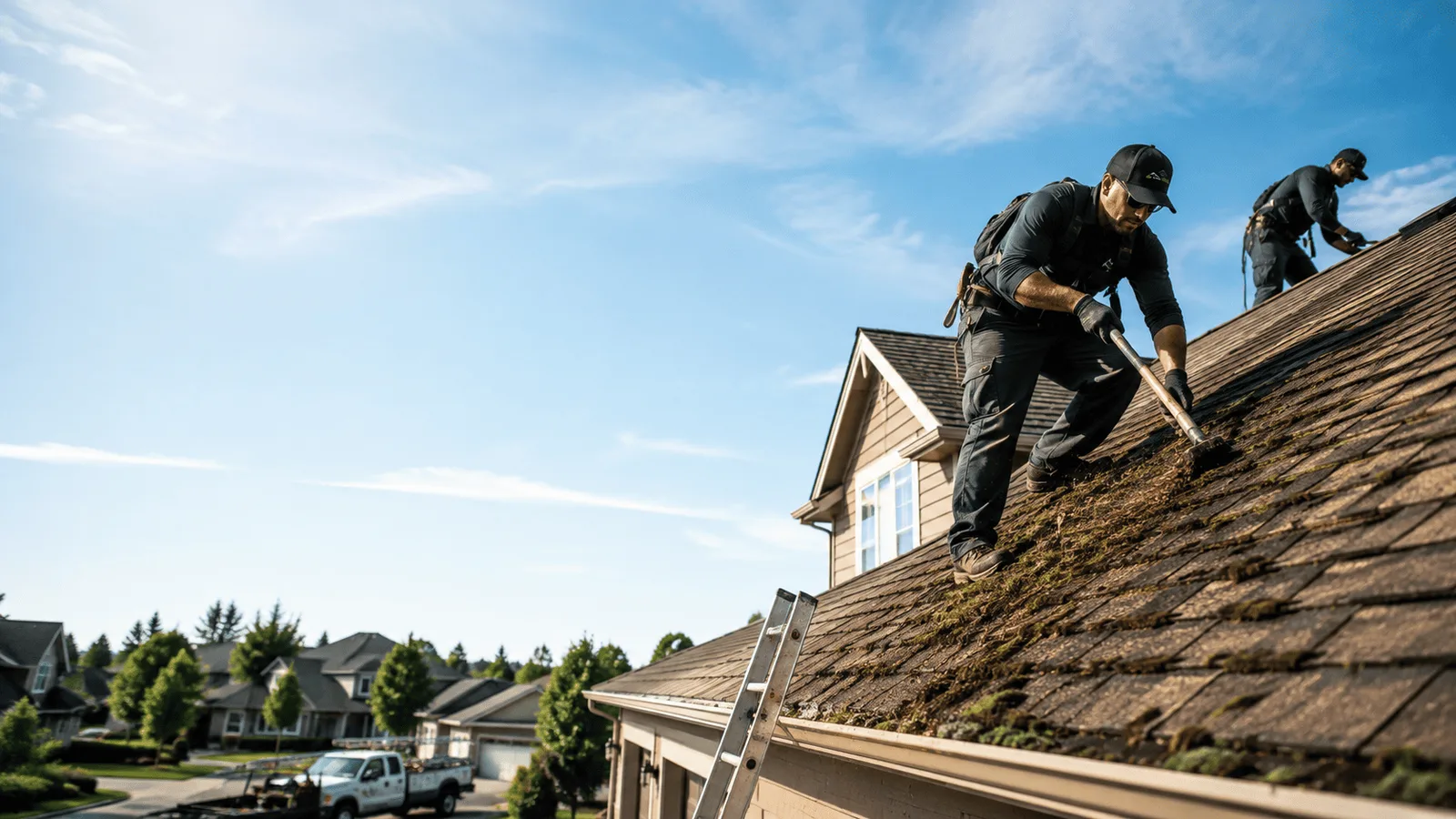 Roof Moss Removal in Kunkle, OH near me